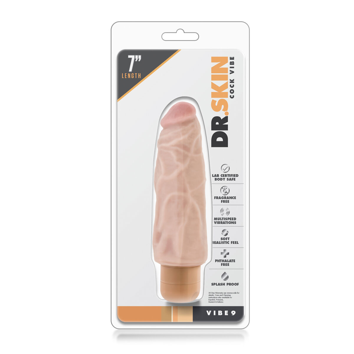 Realistisk dildo Blush Dr Skin PVC Ø 5 cm (15,2 cm) - 7
