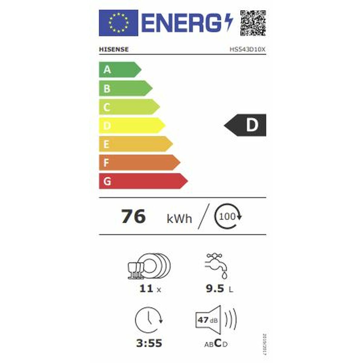 Diskmaskin Hisense HS543D10X - 3