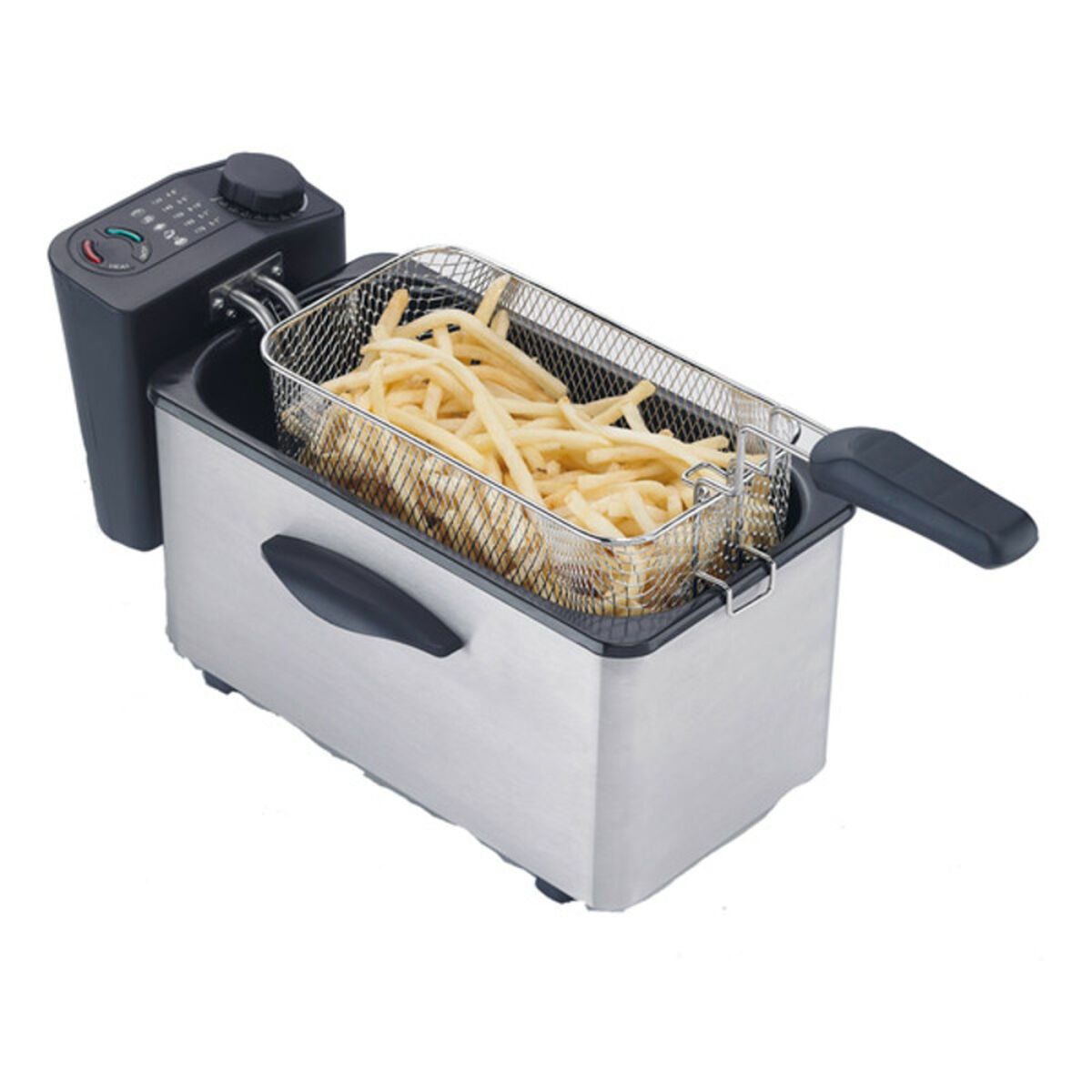 Fritös COMELEC Bb_S0402354 2000 W Silvrig 1 L