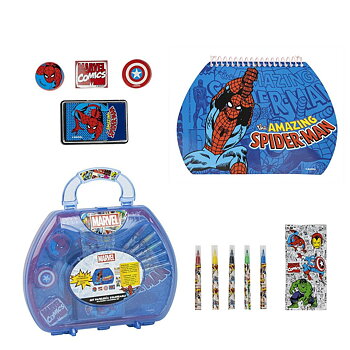 Brevpapper Set Marvel