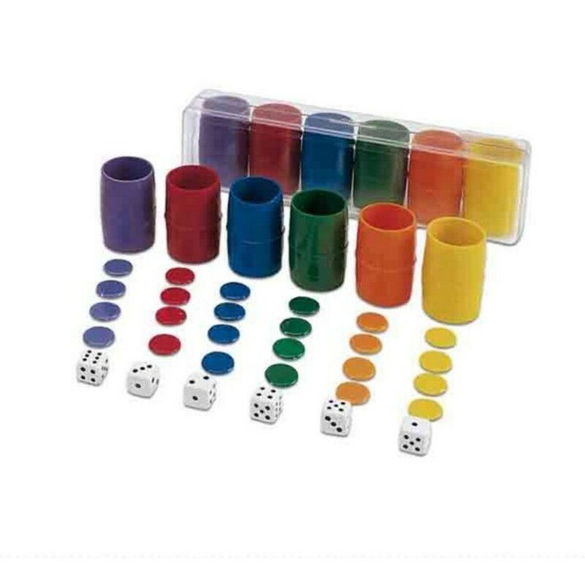Shakers med Parchís-pjäser Cayro 074/6 - 3