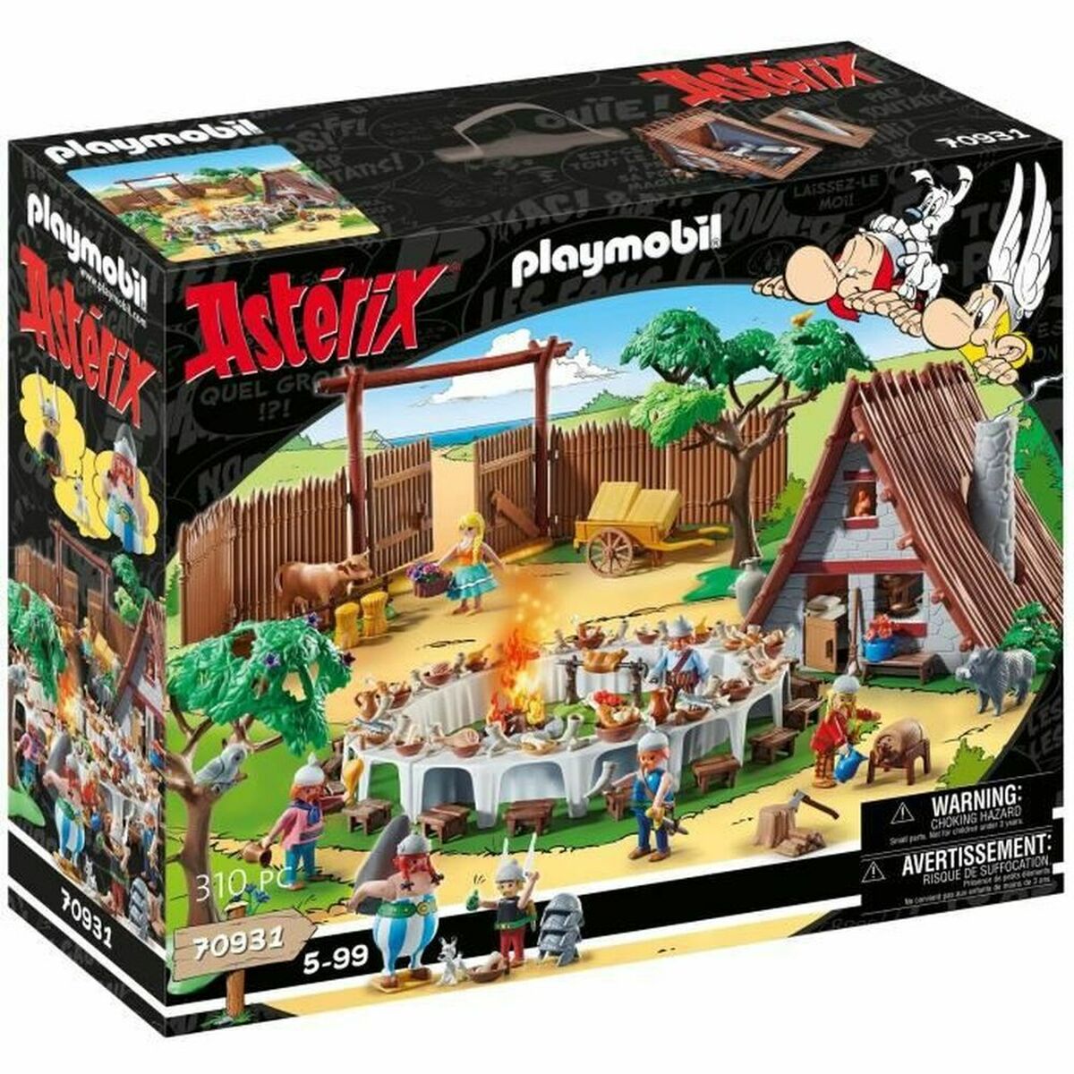 Playset Playmobil 70931 Astérix Stad - 2