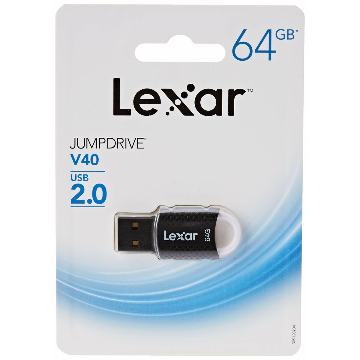 USB-minne Lexar JumpDrive V40 Svart 64 GB (1 antal) - 4