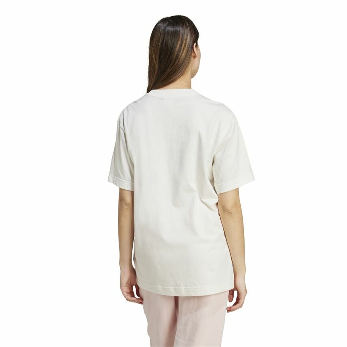 T-shirt med kortärm Dam Adidas All Szn Loose Vit - 3