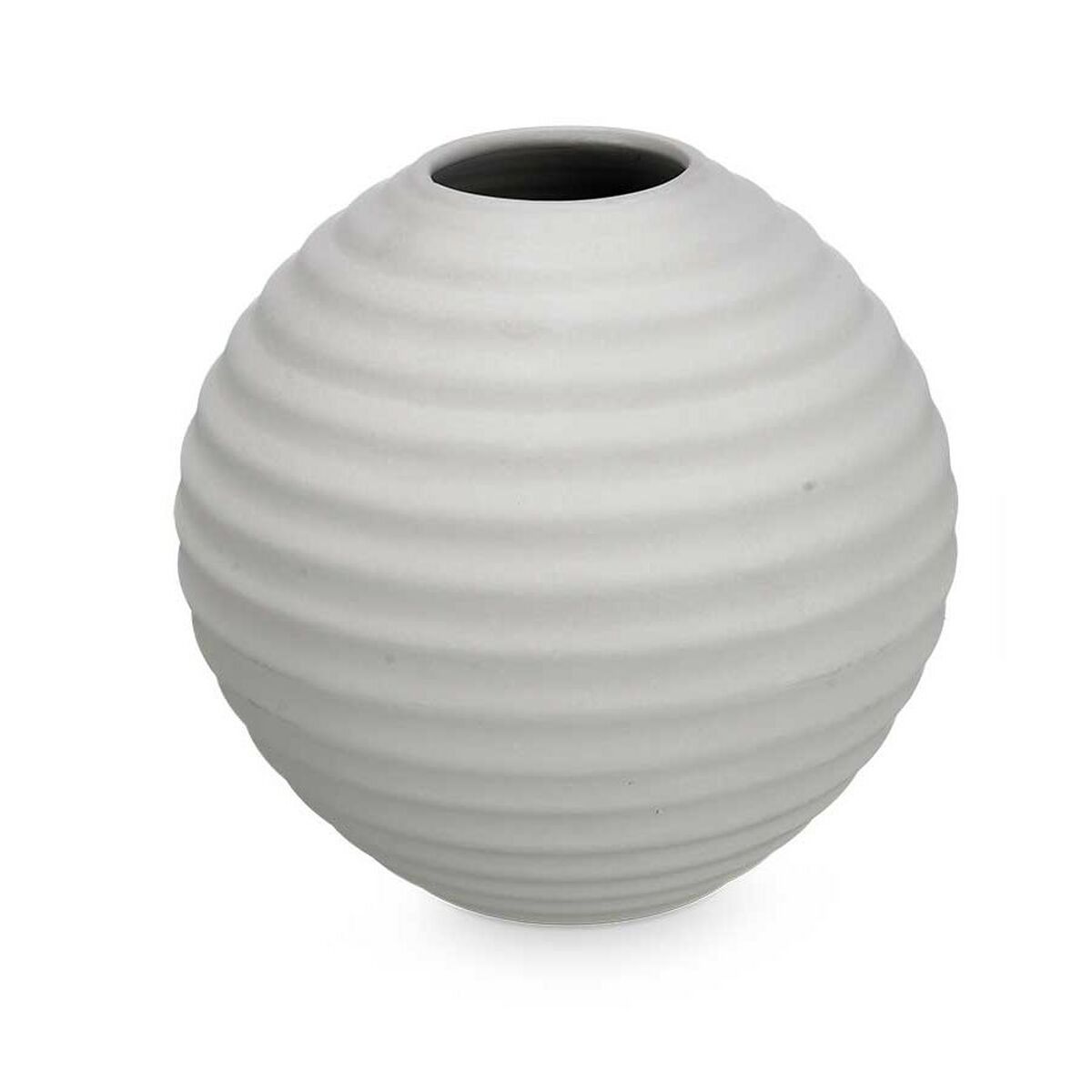 Vas Grå Keramik 25 x 25 x 25 cm (3 antal) Sfär - 3