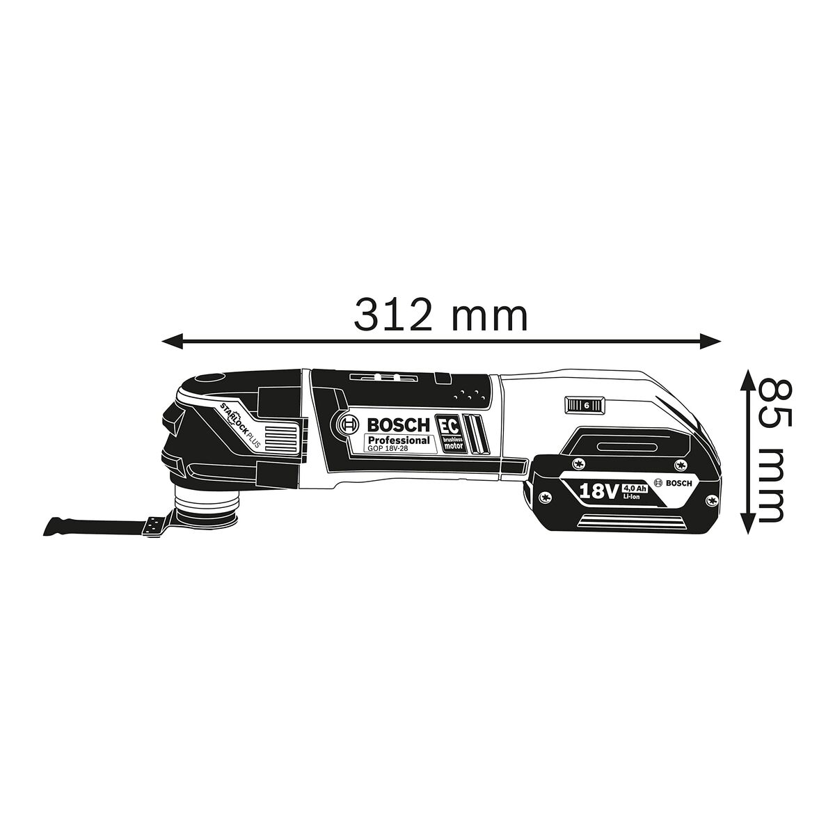 Såg BOSCH GOP 12V-28 - 5