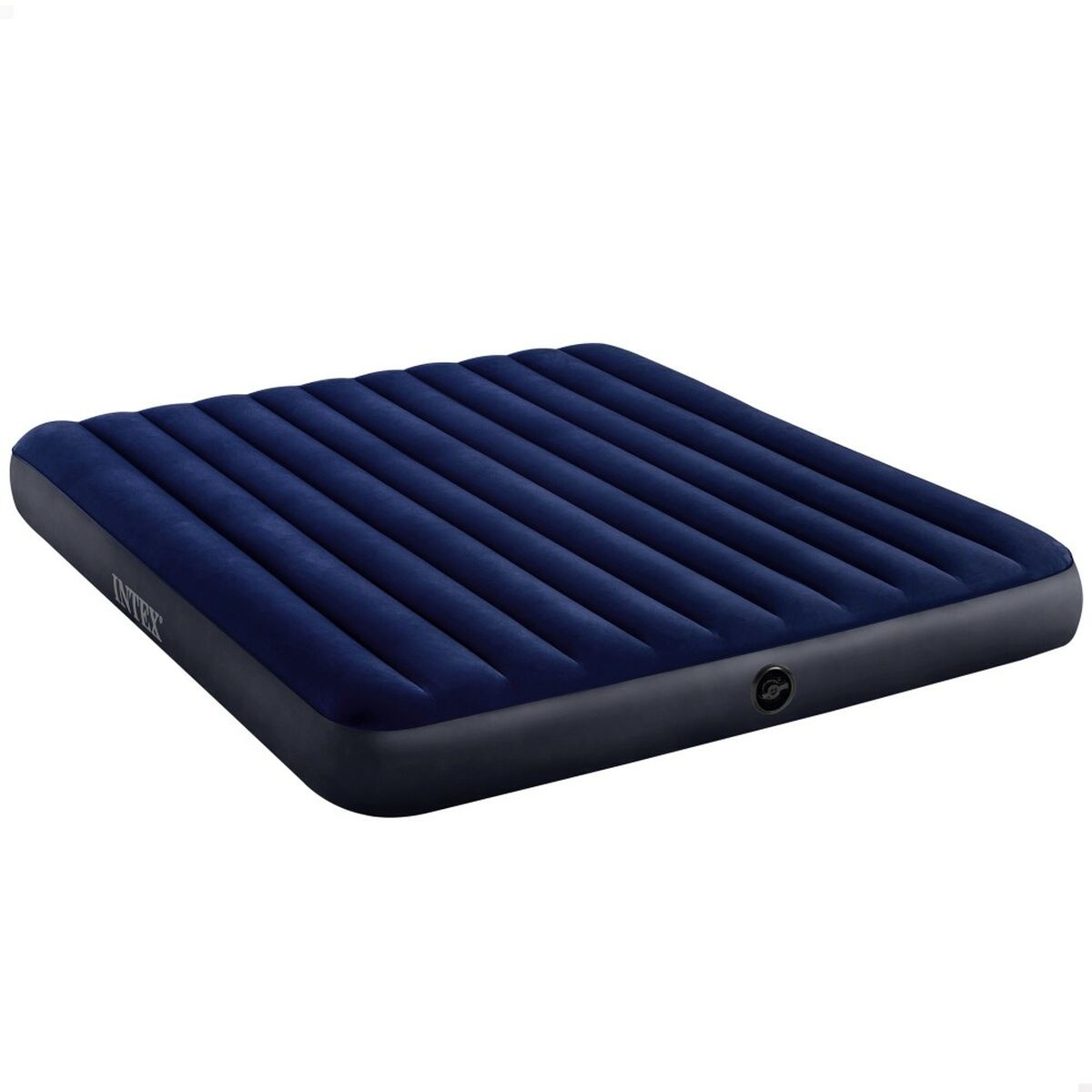 Uppblåsbar madrass Intex Beam Standard Classic Downy 183 x 25 x 203 cm - 5