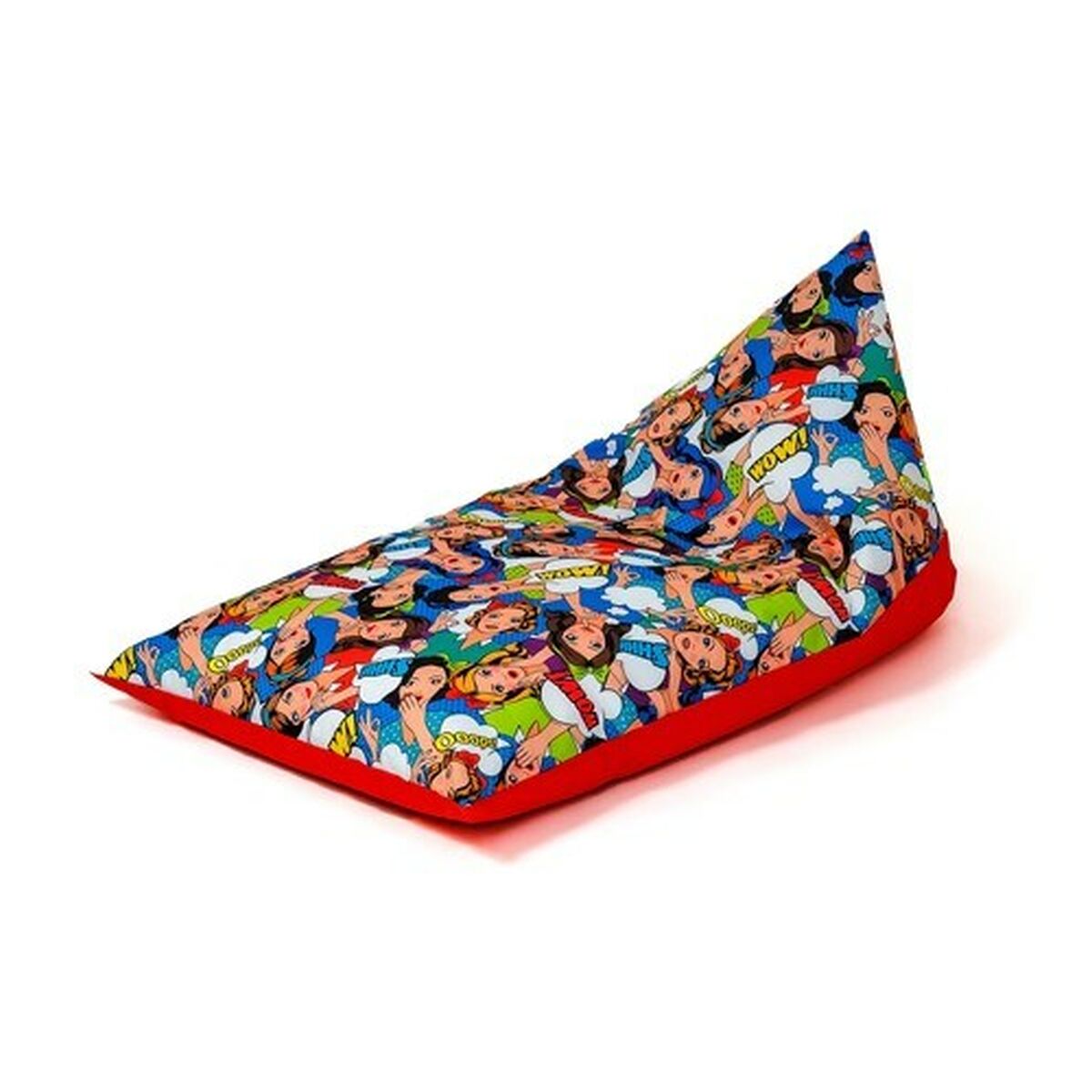 Puff GO GIFT Röd Oxford tejido antidesgarros