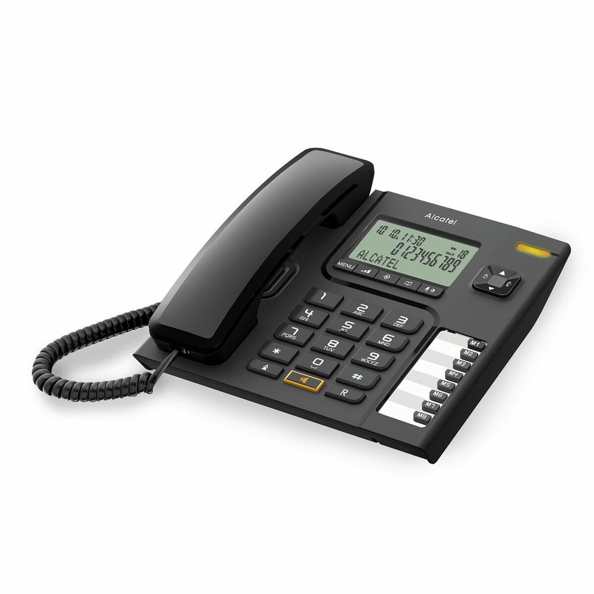 Markkabeltelefon Alcatel T76 Svart - 2