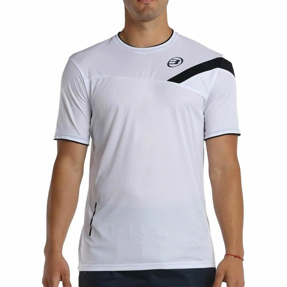 T-shirt med kortärm Herr Bullpadel lucia  Vit