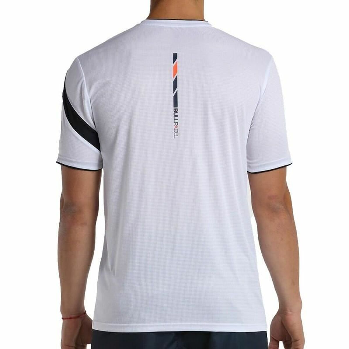 T-shirt med kortärm Herr Bullpadel lucia  Vit - 2