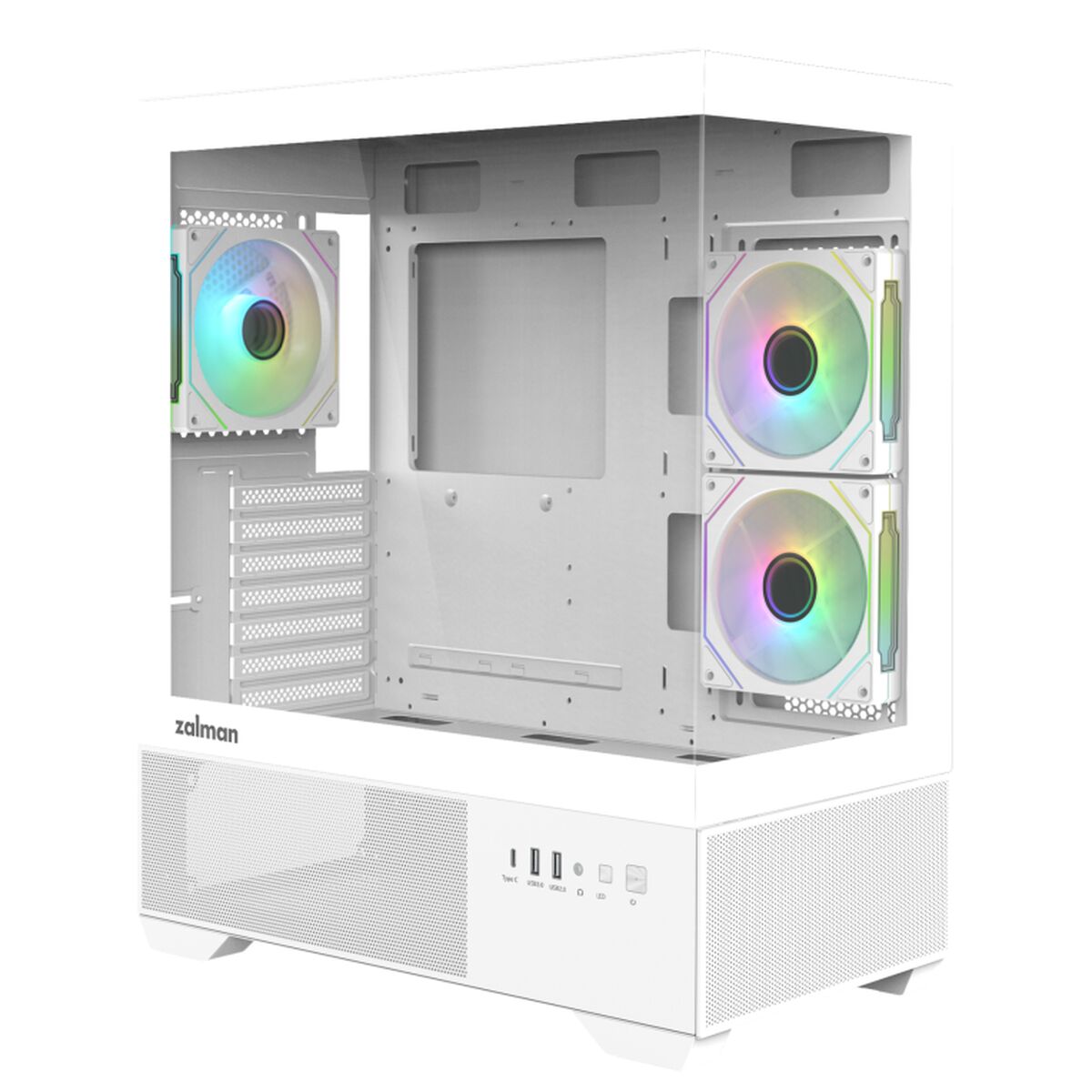 ATX Semitorn Zalman CHRONIX WHITE Vit