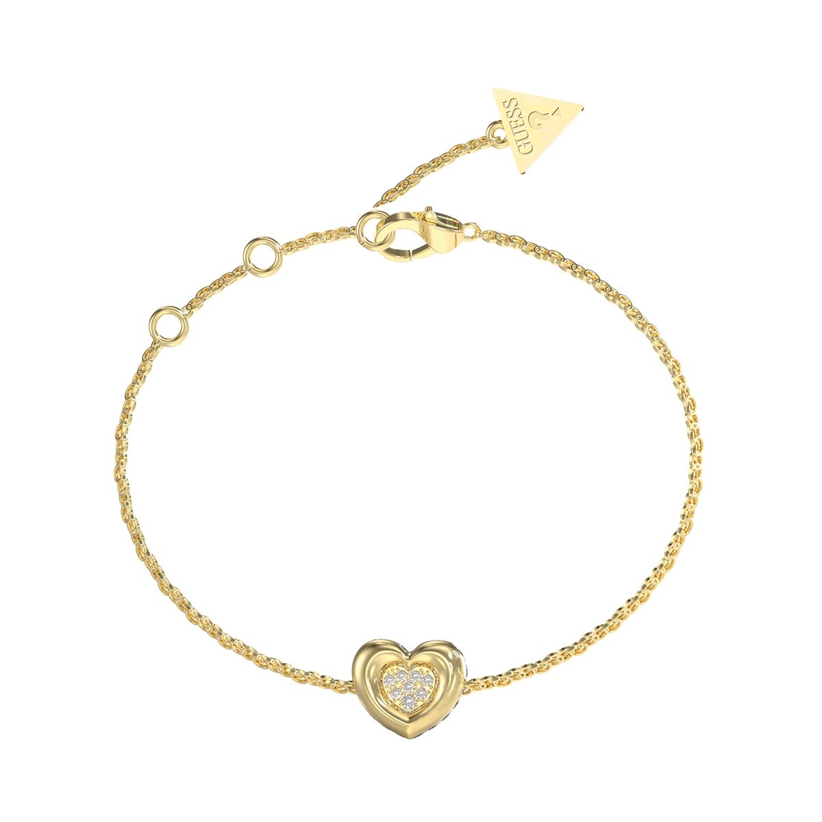Damarmband Guess JUBB05461JWYGS Gyllene