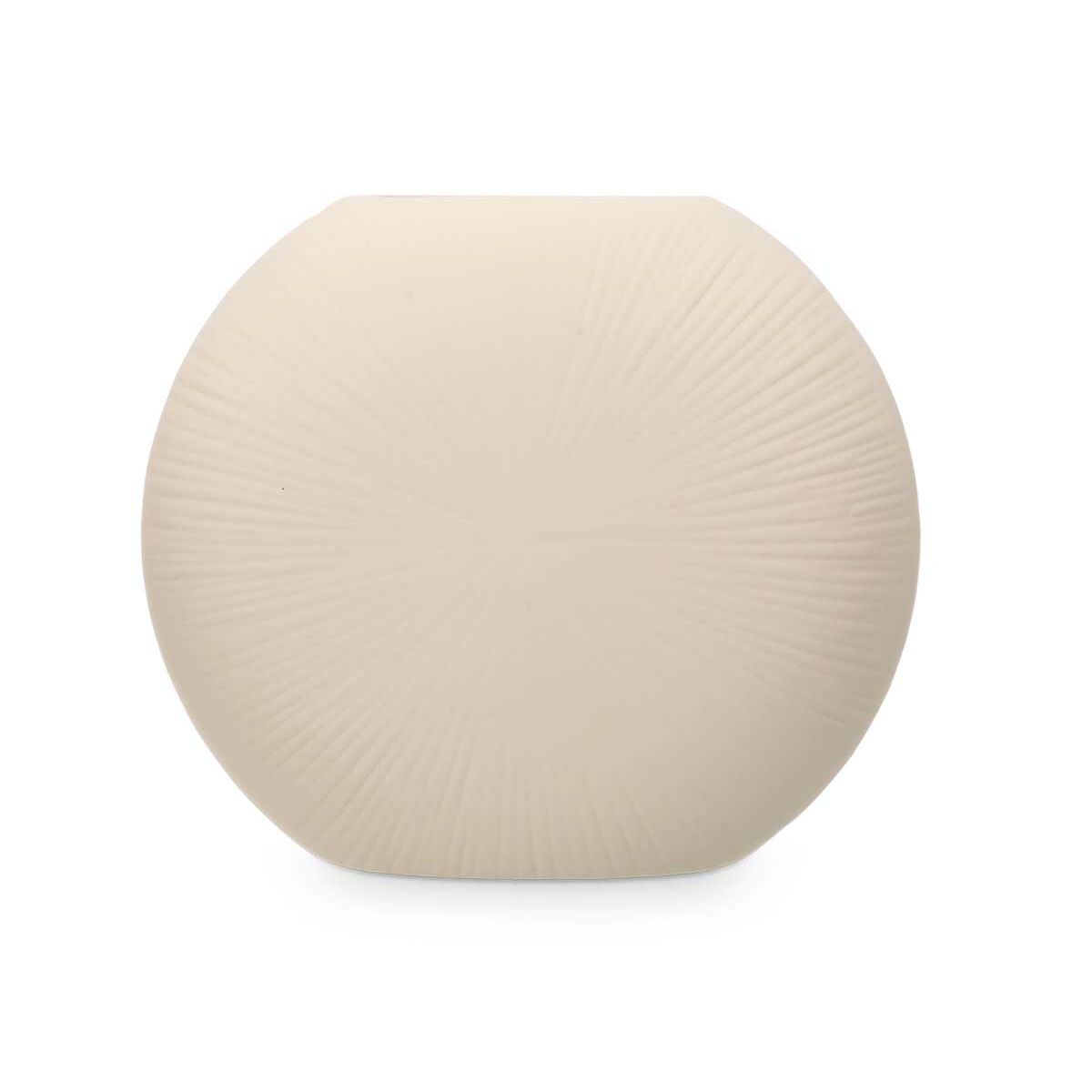 Vas Gift Decor Beige Keramik Rund 29 x 26 x 11 cm (4 antal) - 3