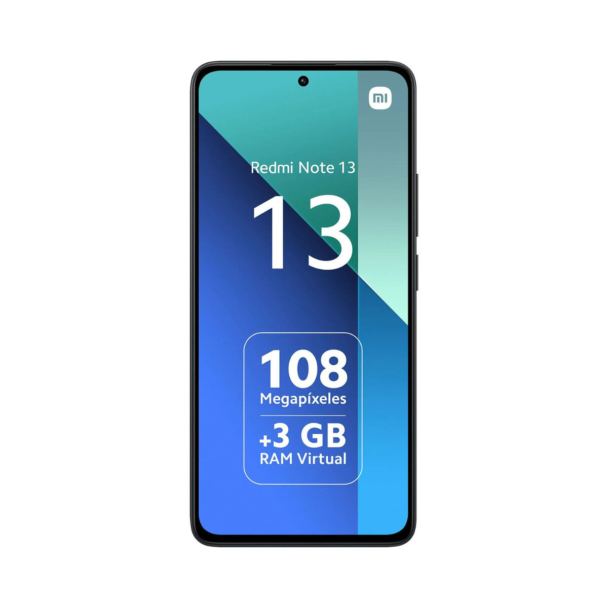 Smartphone Xiaomi Redmi Note 13 6,4" 6,67" Snapdragon 685 6 GB RAM 128 GB Svart Midnight black - 2