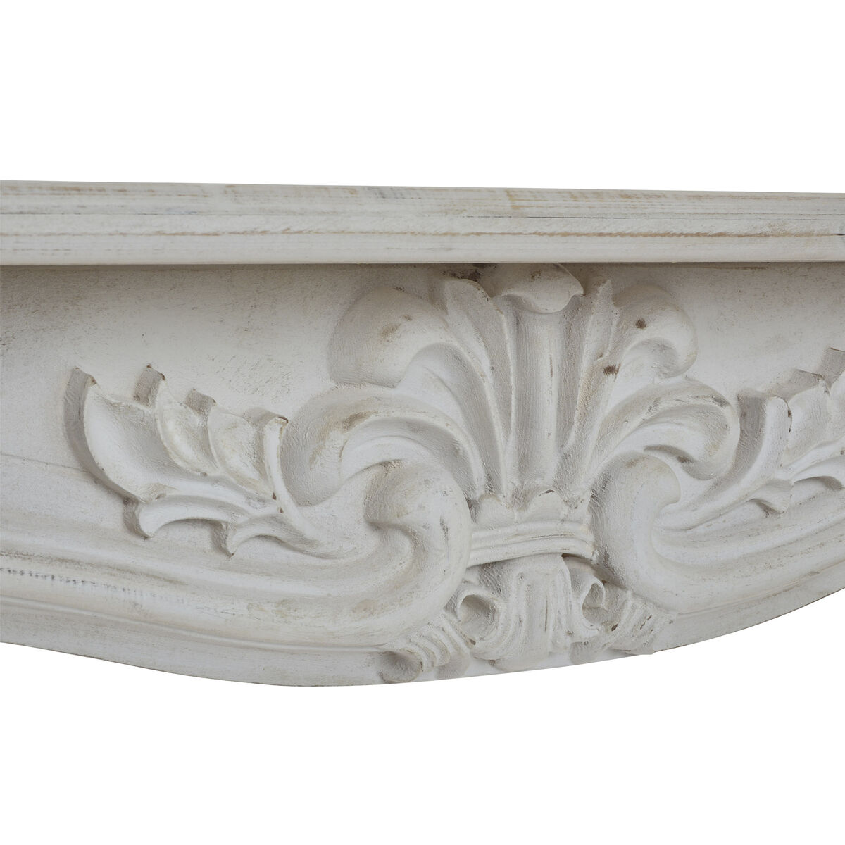 Öppen spis Home ESPRIT Vit Gran Cottage Antikbehandlad 88 cm 125 x 27 x 104 cm 123 X 26,5 X 105 cm - 3
