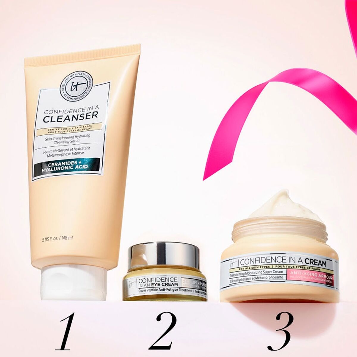 Skönhetsset It Cosmetics CONFIDENCE 3 Delar 4 Delar - 2