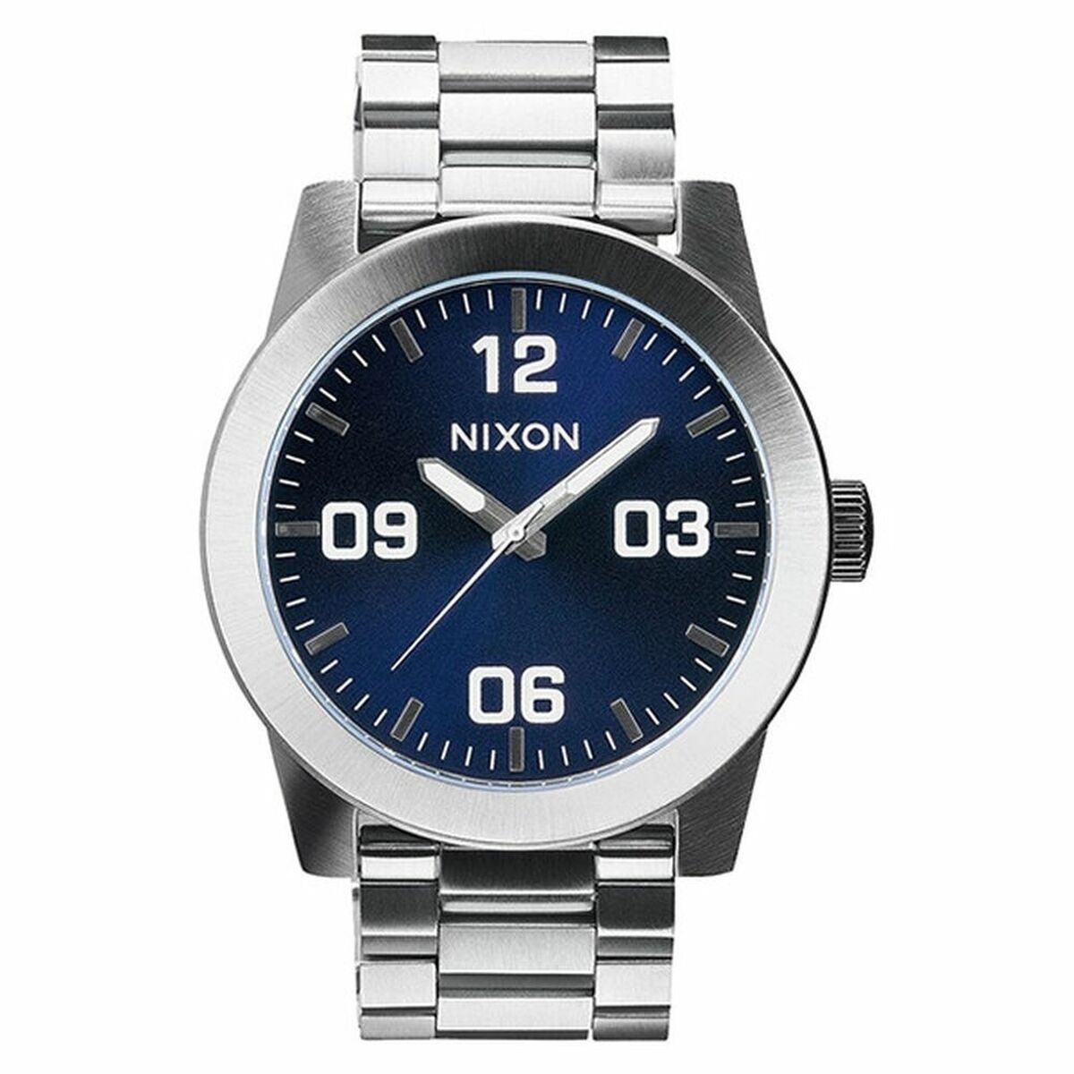 Herrklocka Nixon CORPORAL SS Silvrig