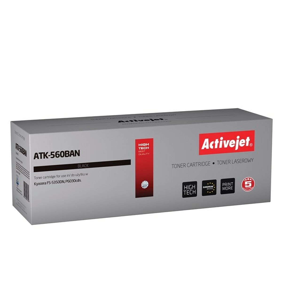 Toner Activejet ATK-560BAN Svart