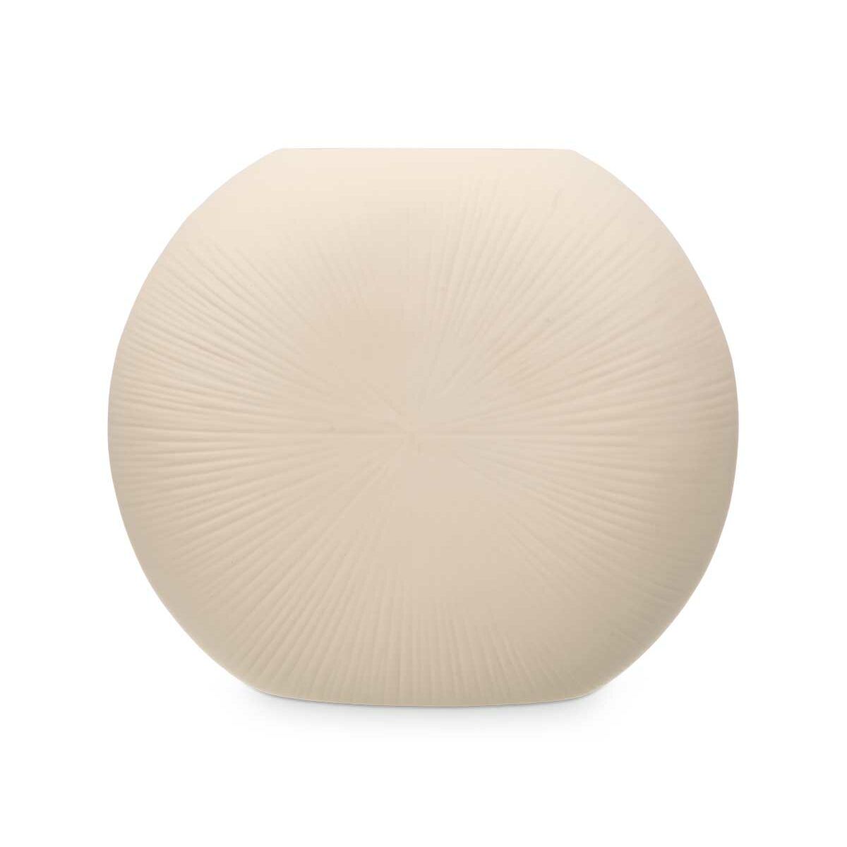 Vas Beige Keramik 36 x 34 x 16 cm (2 antal) Rund - 3
