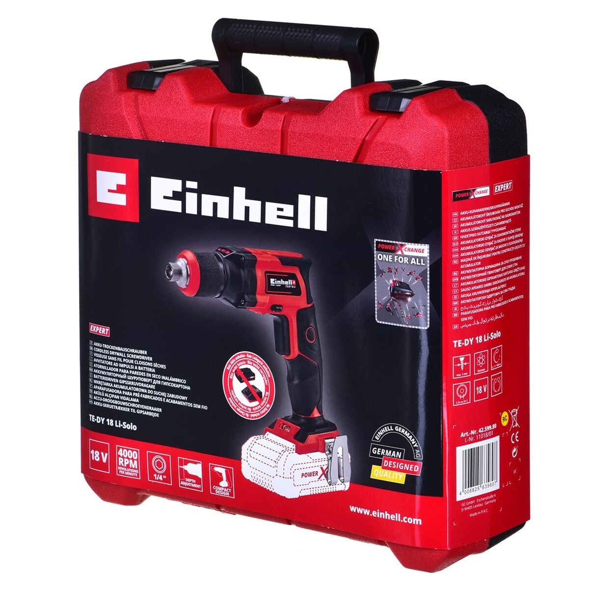 Impact skiftnyckel Einhell TE-DY 18 Li-Solo 18 V - 2