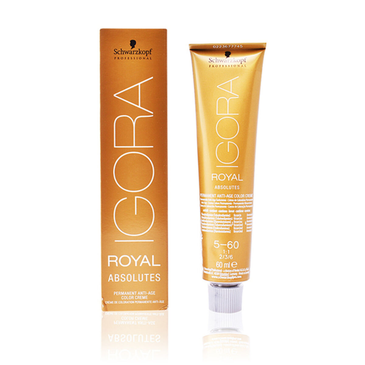 Anti-Ageing färggel Schwarzkopf Igora Royal Absolutes Nº 5-60 60 ml