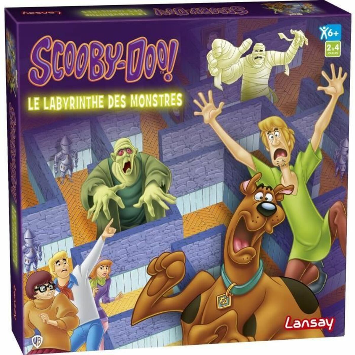 Sällskapsspel Scooby-Doo Le Labyrinthe des Monstres (FR) - 4