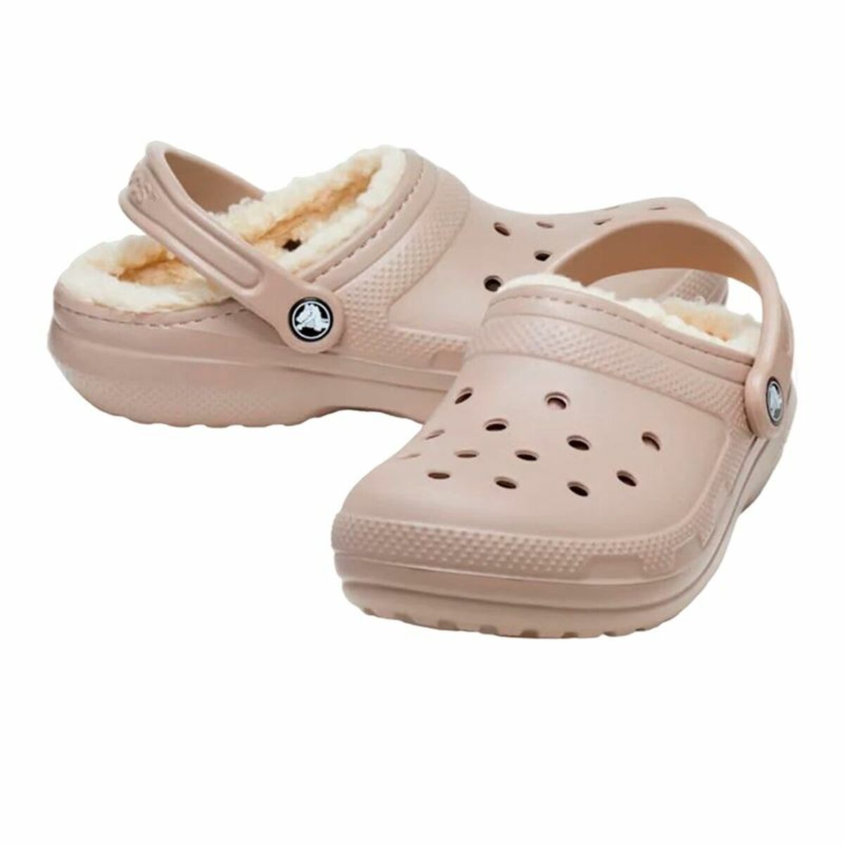 Träskor Crocs Classic Lined Beige - 2