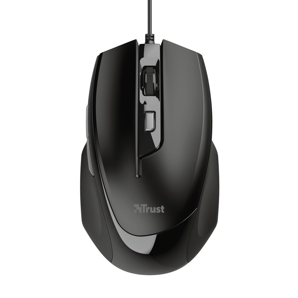 Mus Trust 23650 Svart 2400 dpi - 8