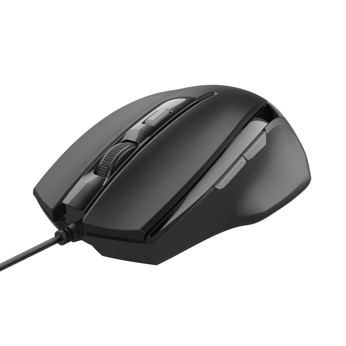 Mus Trust 23650 Svart 2400 dpi - 2