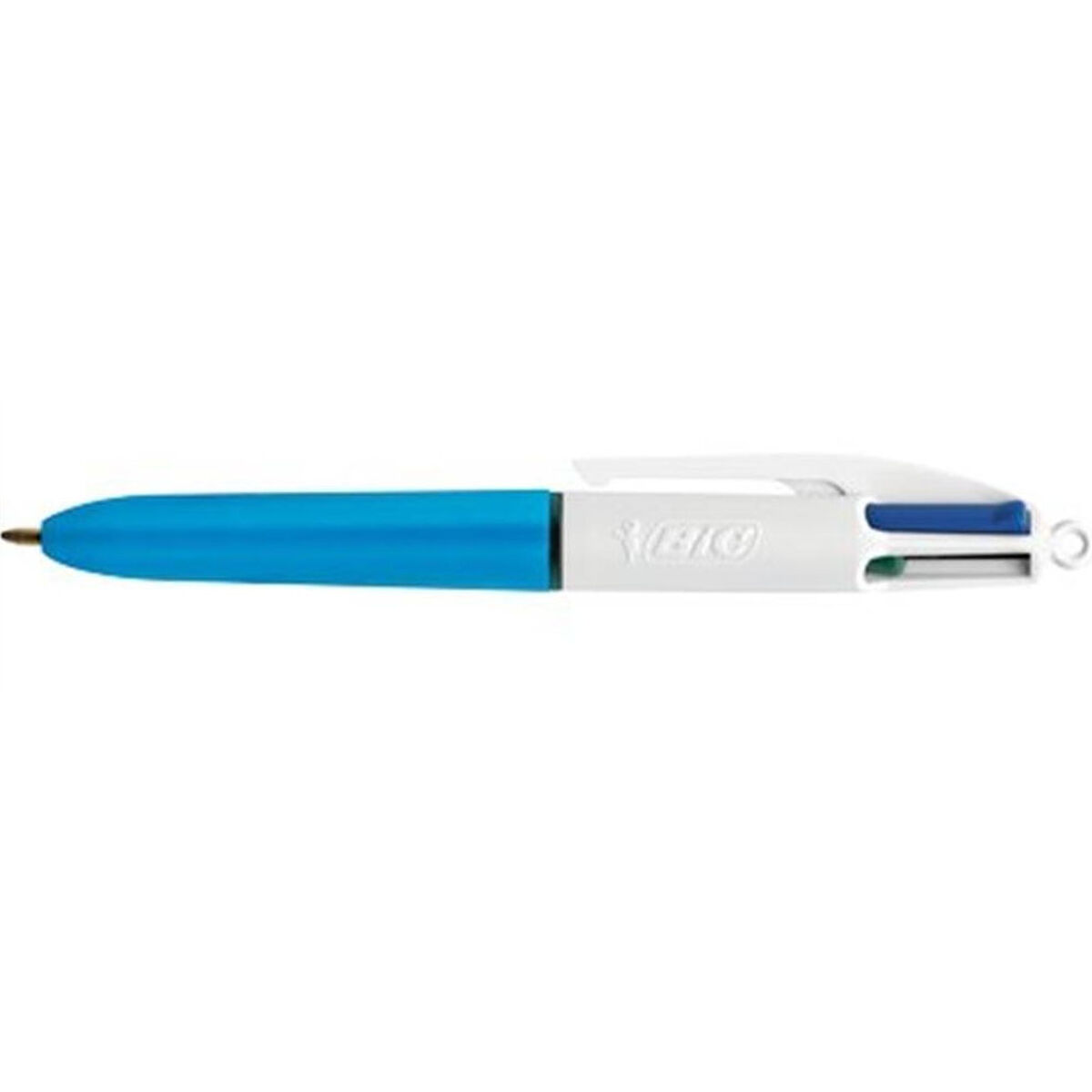 Penna för flytande bläck Bic Mini 4Colours Blå Vit 0,32 mm (12 Delar) - 6