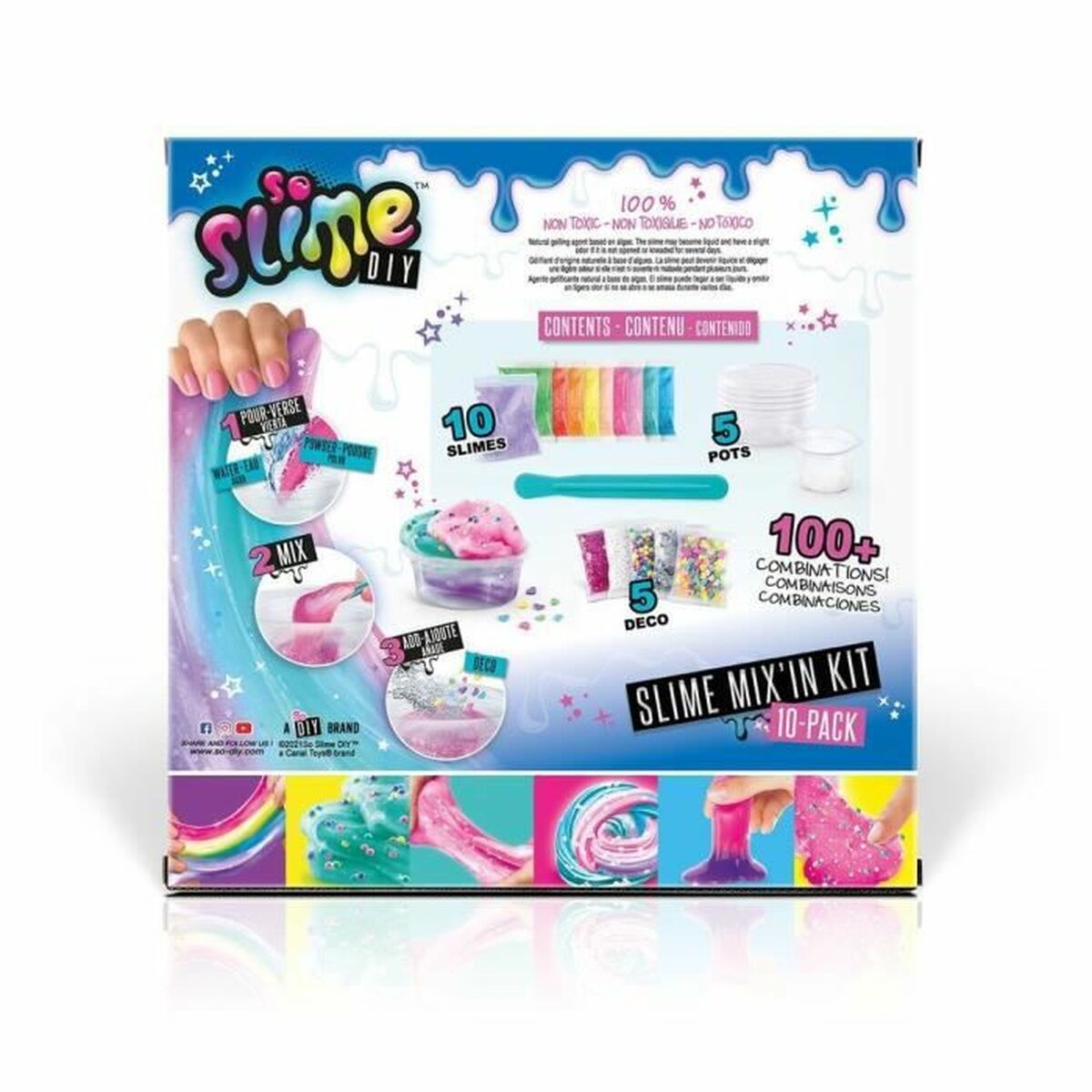 Slime Canal Toys  Mix'in Kit - 3