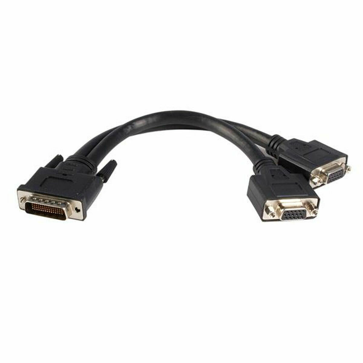 DMS-59 till VGA Kabel Startech DMSVGAVGA1           Svart 0,2 m