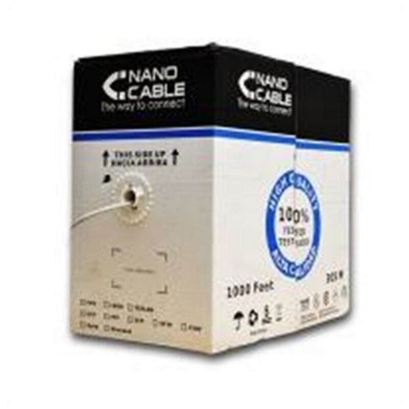Kabel RJ45 Kategori 5 FTP Styv NANOCABLE 10.20.0904 305 m - 6