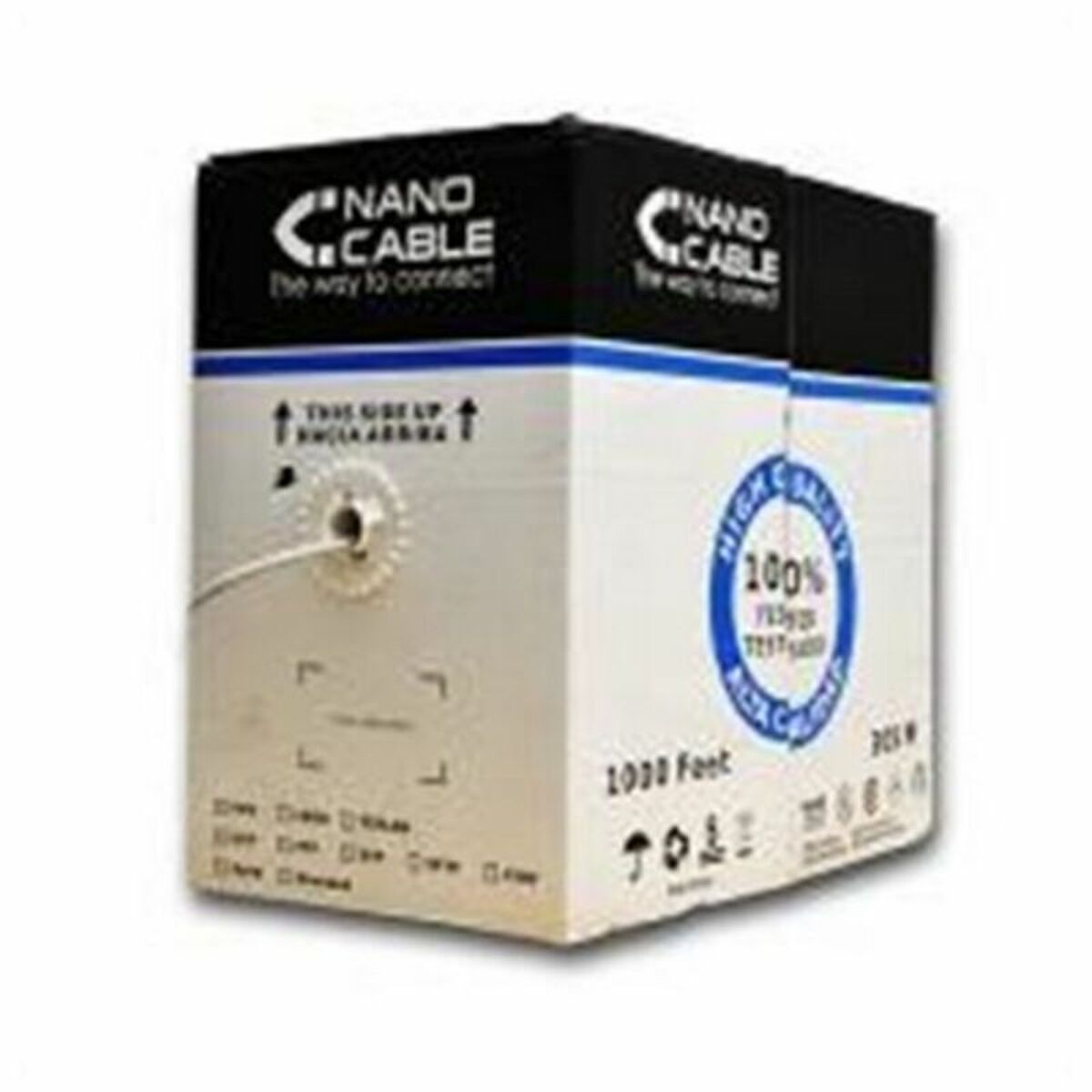Kabel RJ45 Kategori 5 FTP Styv NANOCABLE 10.20.0904 305 m - 11