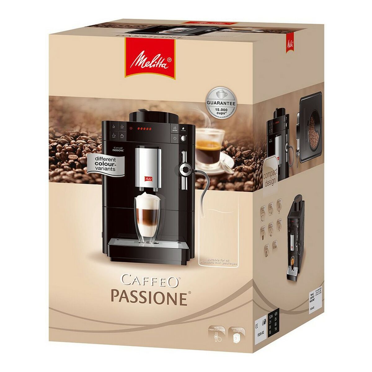 Superautomatisk kaffebryggare Melitta F530-102 Svart 1450 W 1,2 L - 11