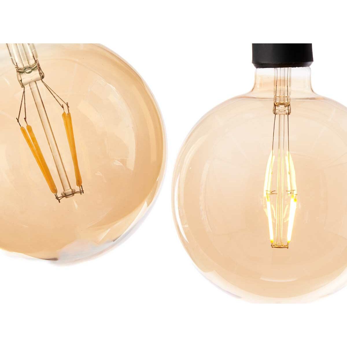 LED-lampa Gift Decor Transparent 4 W E27 14 x 19 x 14 cm Vintage 12 antal - 7