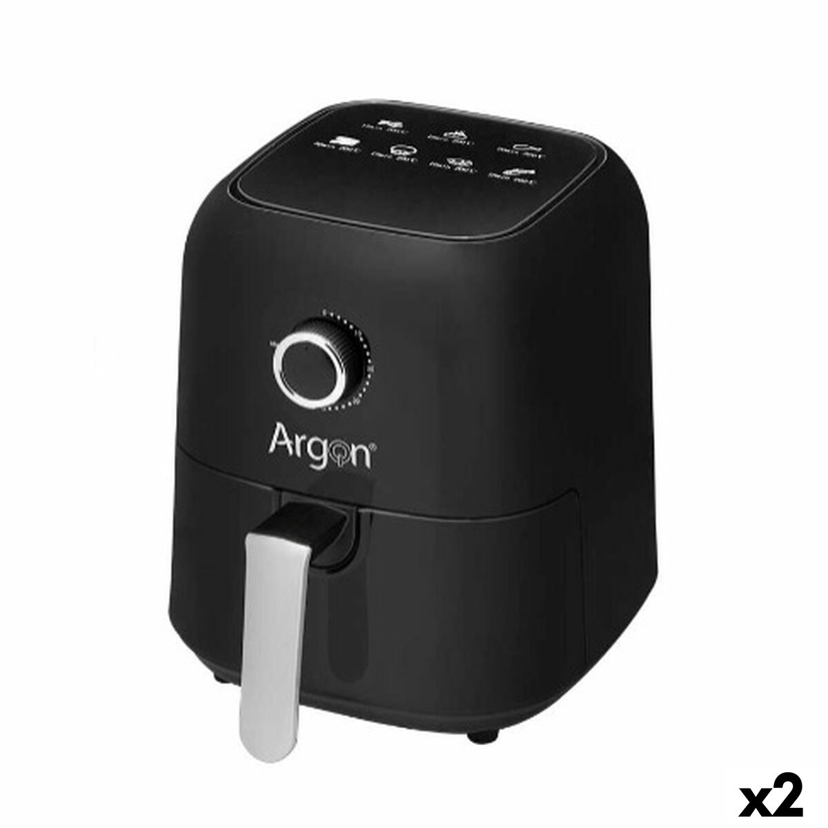 Luftfritös Argon Svart 2,3 L