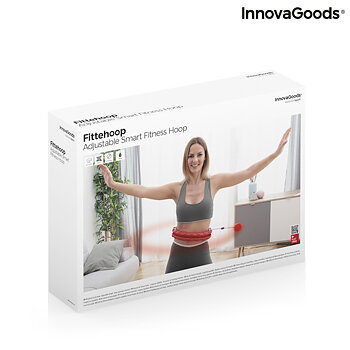 Justerbar Smart Fitness Hoop med vikt Fittehoop InnovaGoods