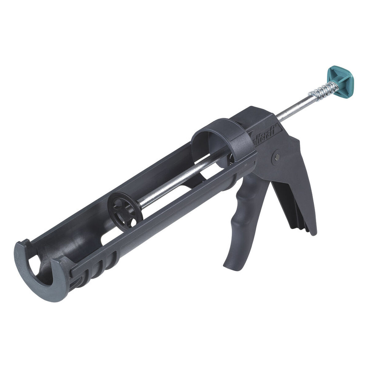 Silikonpistol Wolfcraft MG100 Svart/Grön - 3