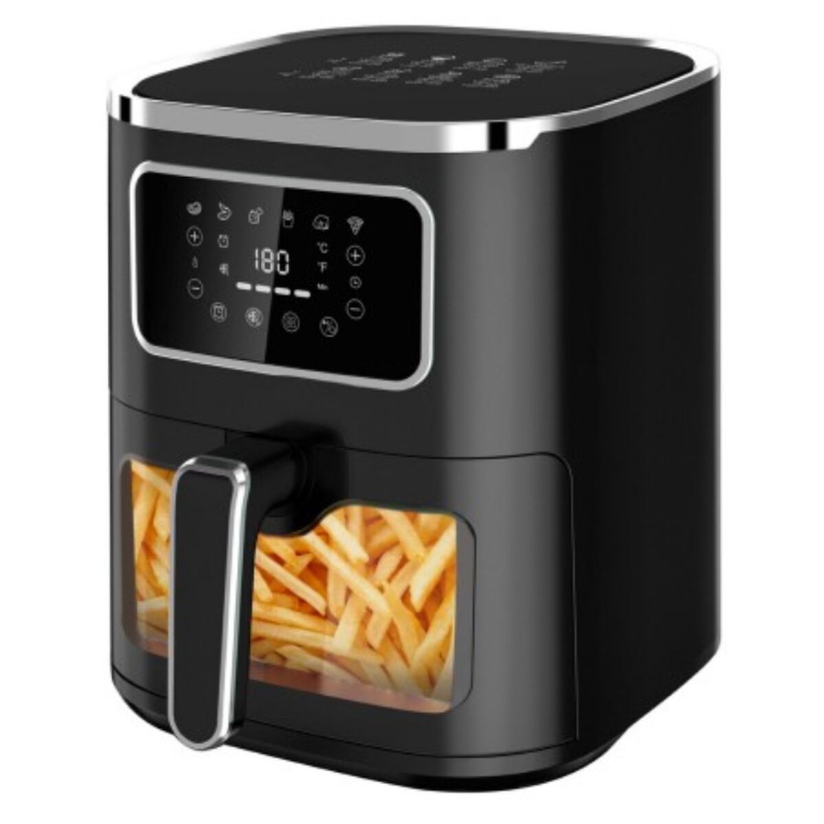 Luftfritös Silver Electronics Dublin IP501AP Svart Stål 1450 W 5 L