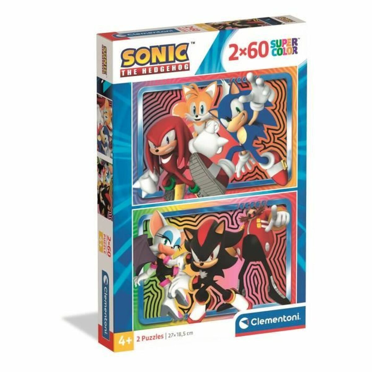 Pussel Clementoni Sonic (2 antal)