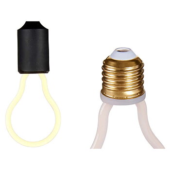 LED-lampa Gift Decor Vit 4 W E27 9,5 x 13,5 x 3 cm 12 antal (2700 K)