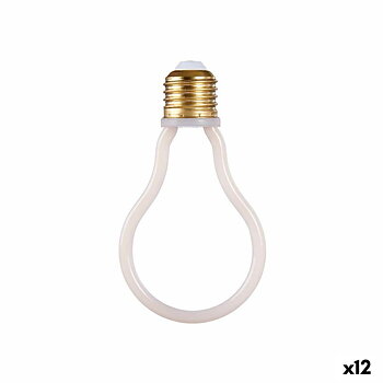 LED-lampa Gift Decor Vit 4 W E27 9,5 x 13,5 x 3 cm 12 antal (2700 K)