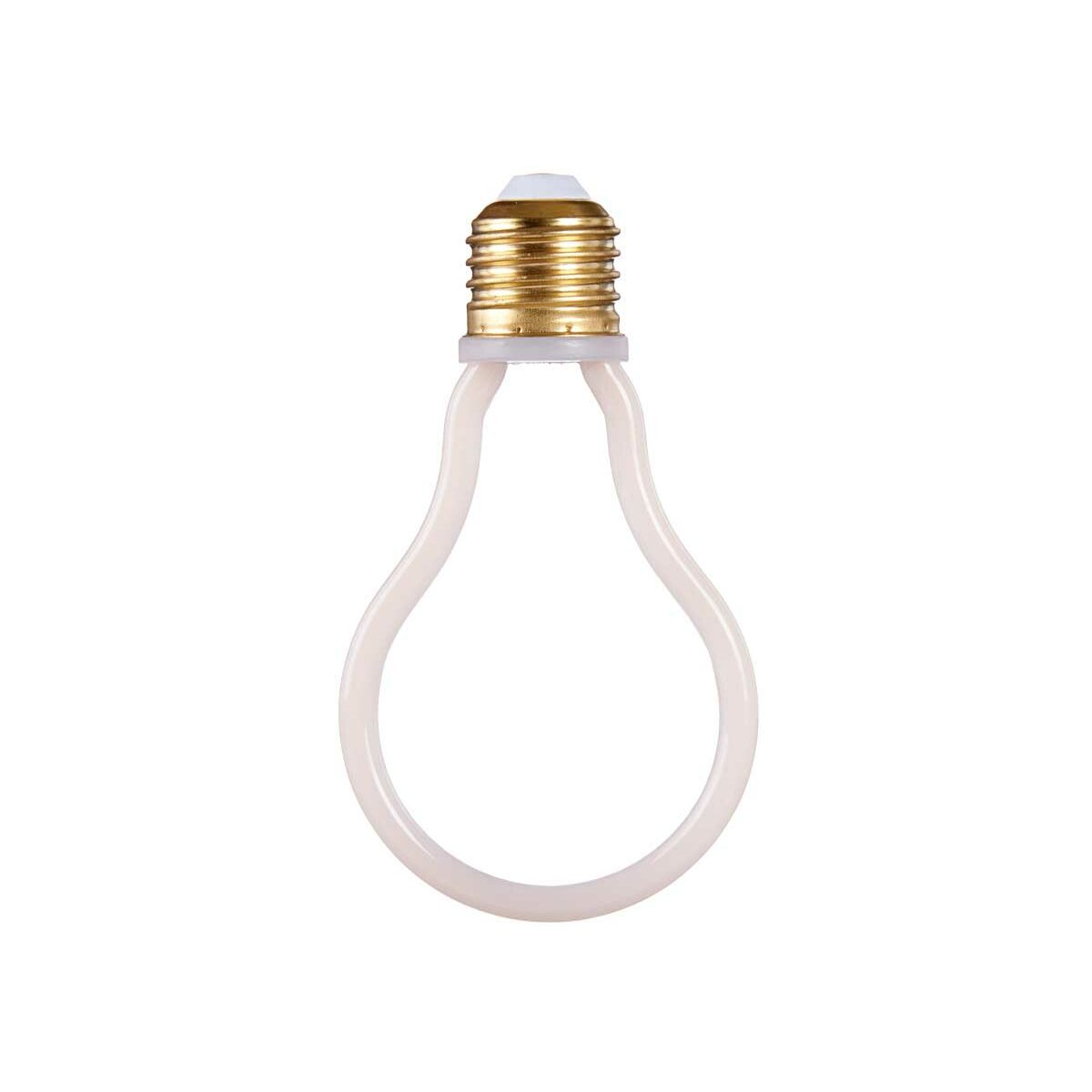 LED-lampa Gift Decor Vit 4 W E27 9,5 x 13,5 x 3 cm 12 antal (2700 K) - 5