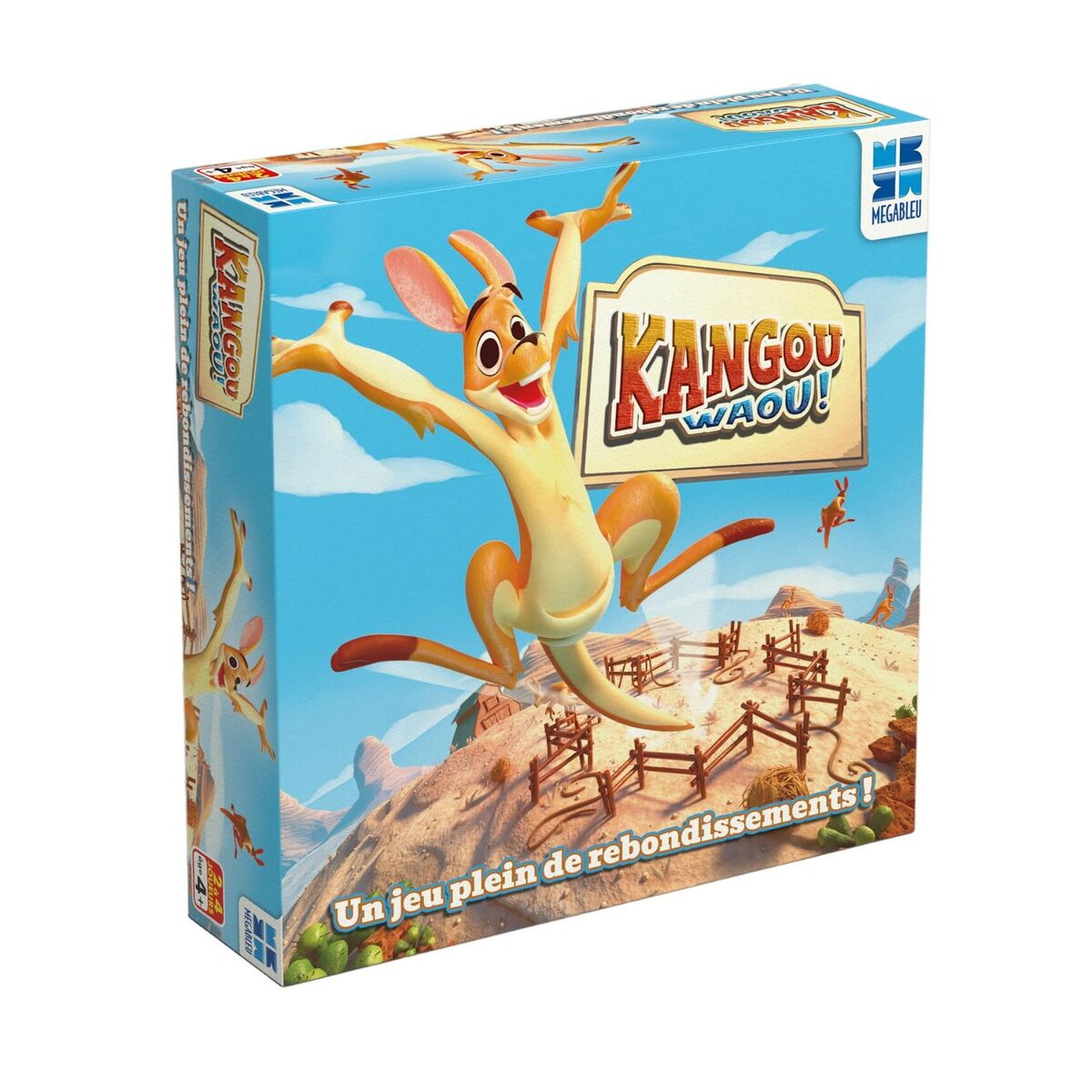 Sällskapsspel Megableu Kangou Waou! (FR) - 5