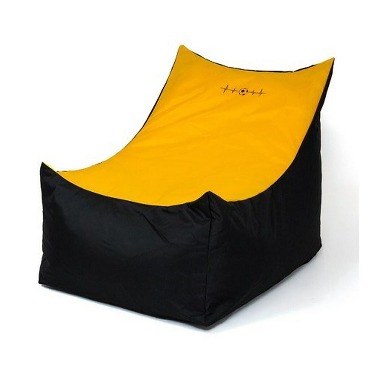 Puff GO GIFT Svart Orange Oxford tejido antidesgarros - 2