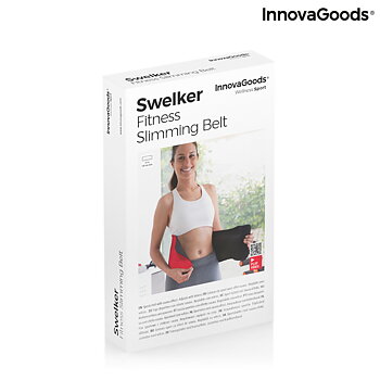 Idrottsinriktat formgivande bantningsbälte med bastueffekt Swelker InnovaGoods