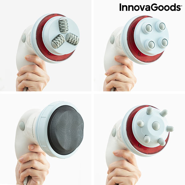 5-i-1 Vibrerande och cellulitmotverkande massageenhet med infrarött ljus Cellyred InnovaGoods - 8