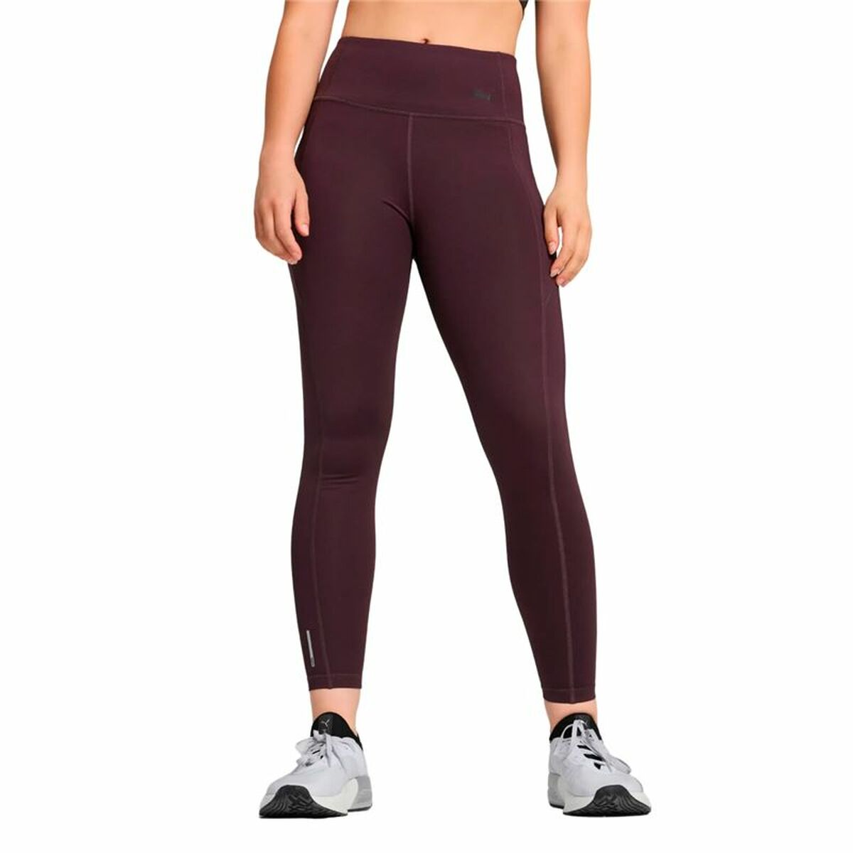 Sport-leggings, Dam Puma Favorite Forever High Waist 7/8 Bordeaux - 3